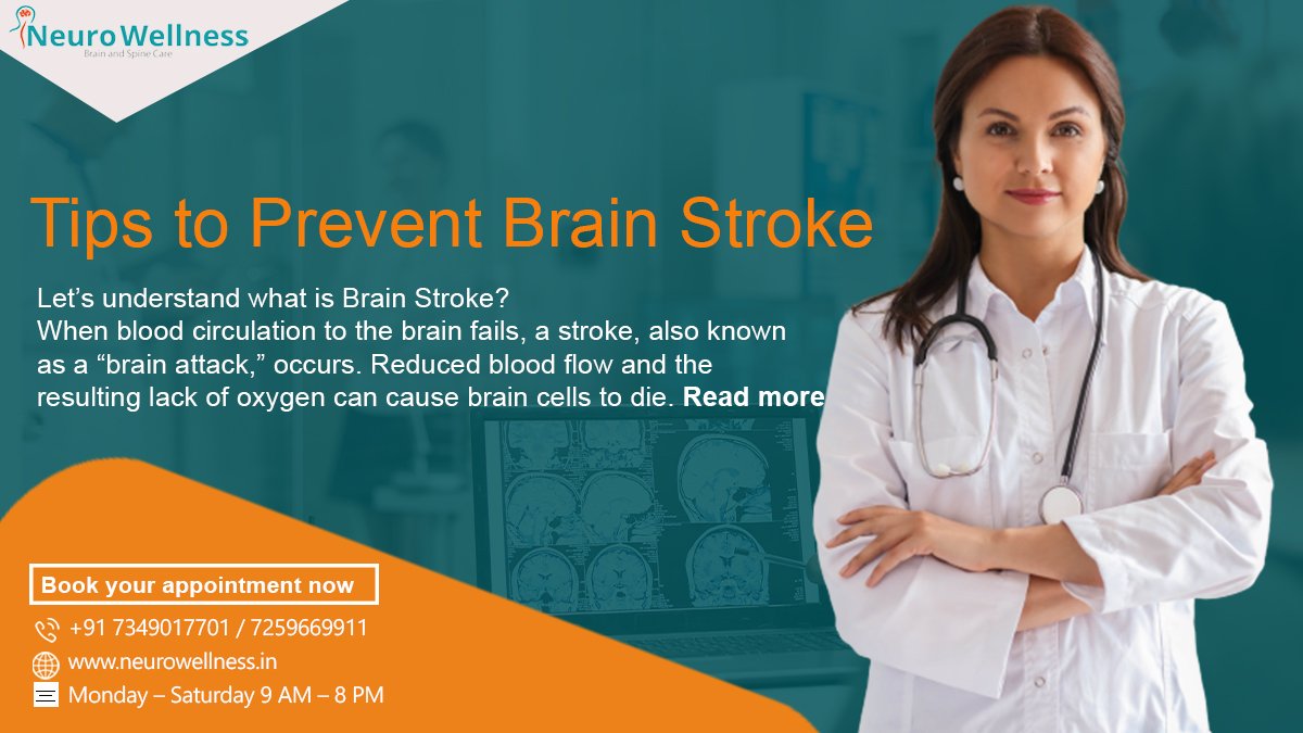 Tips to prevent brain stroke
