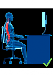 Tips to prevent back pain at work